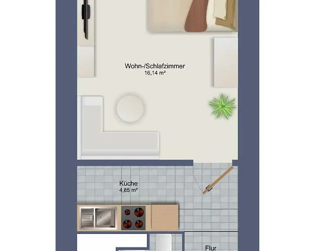 Apartment Gästeapartment Mitte *